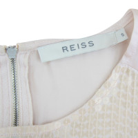 Reiss Top in paillettes in Nudo