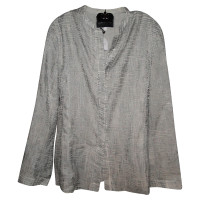 Giorgio Armani Blazer en Soie en Gris