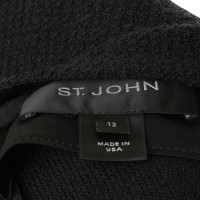 St. John Robe en noir
