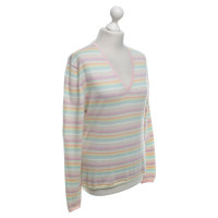 Allude Sweater with stripes pattern