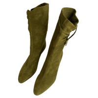 Sergio Rossi Boots in Green
