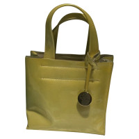 Furla Sac à main en Cuir verni en Jaune