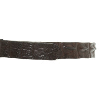 Fausto Colato Leather belt in brown