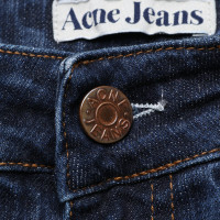 Acne Jeans en bleu foncé