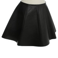 Opening Ceremony Leather skirt in black