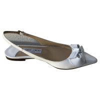 Jimmy Choo Slippers/Ballerinas Patent leather in White