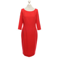 Goat Dress Wool in Red
