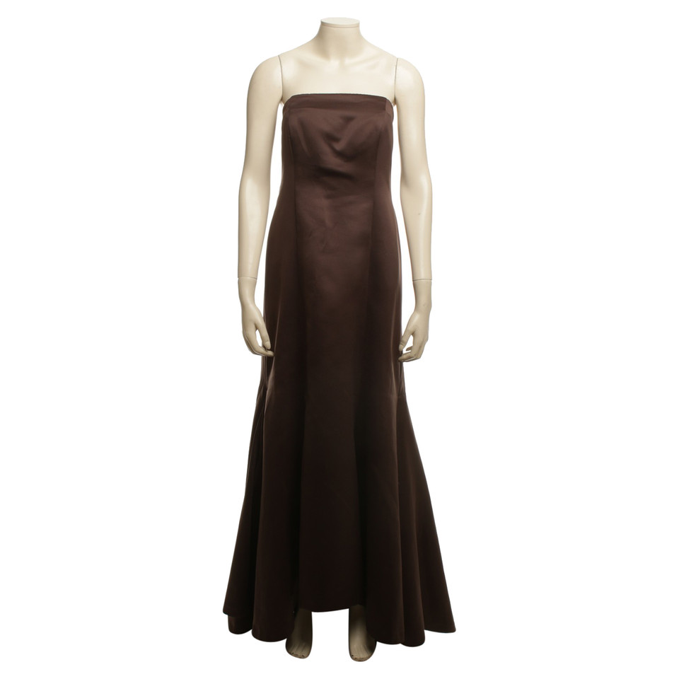 Vera Wang Abendkleid in Braun