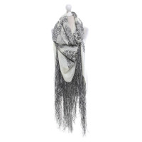 Giorgio Armani Silk scarf with pattern