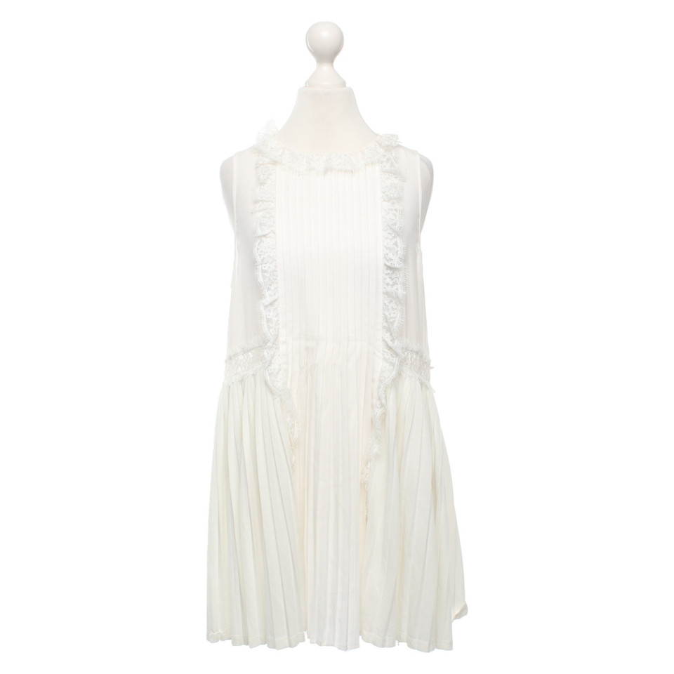 Twin Set Simona Barbieri Kleid in Creme