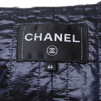 Chanel Kariertes Kostüm in Schwarz/Weiß