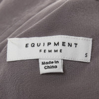 Equipment Blusa in taupe / grigio