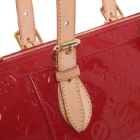 Louis Vuitton Sac à main en Cuir verni en Rouge