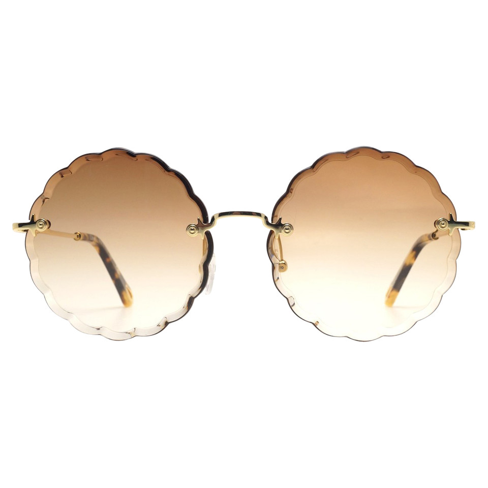 Chloé Sonnenbrille in Gold
