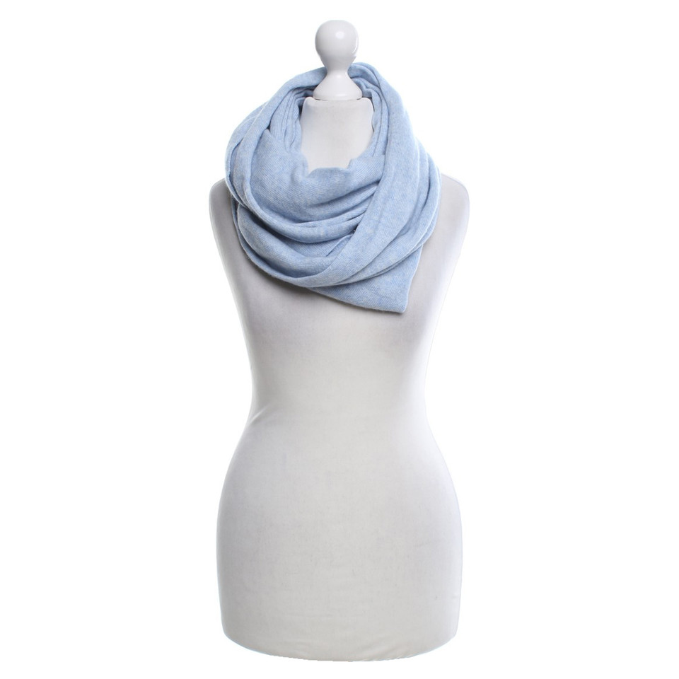 Other Designer Sem Per Lei - Cashmere scarf in light blue