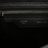Céline Luggage Micro Leather in Black
