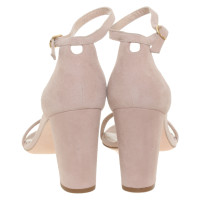 Stuart Weitzman Sandales en Daim en Nude