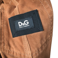 D&G Bluse aus Wildleder
