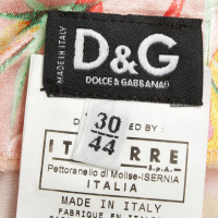 Dolce & Gabbana Cocktailkleid in Bunt