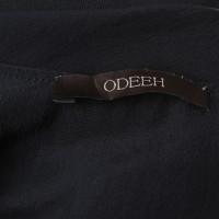 Odeeh Silk top in dark blue