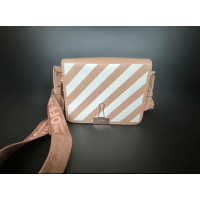 Off White Handbag Leather in Nude