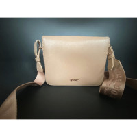 Off White Handbag Leather in Nude