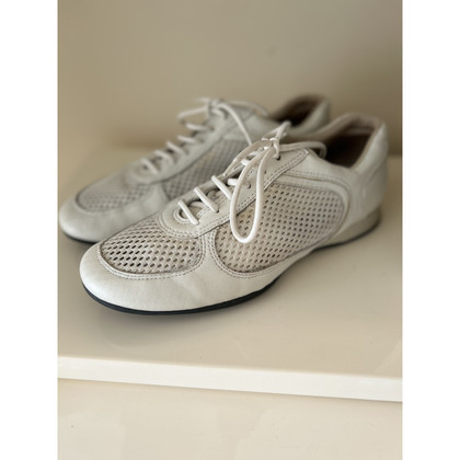 Prada Sneakers Leer in Wit