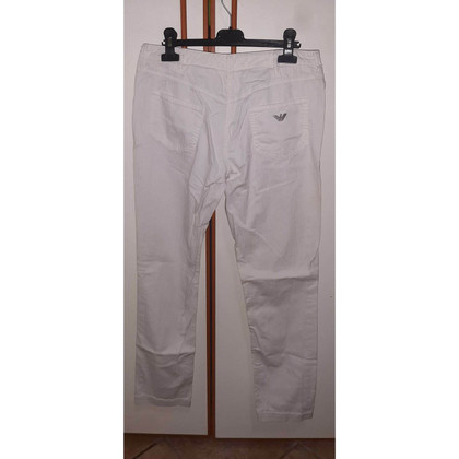 Armani Jeans Jeans aus Baumwolle in Weiß