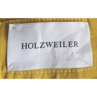 Holzweiler Rock aus Viskose in Gold
