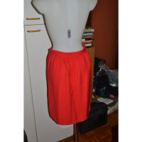 Miu Miu Skirt Viscose in Red