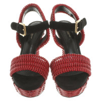 Dolce & Gabbana Sandalen in tweekleurig