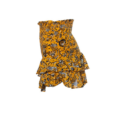 Isabel Marant Etoile Skirt Cotton in Gold