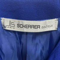 Jean Louis Scherrer Top Wool in Blue