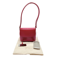Giorgio Armani Handbag Patent leather in Fuchsia