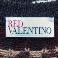 Red Valentino Knit dress with tulle usage