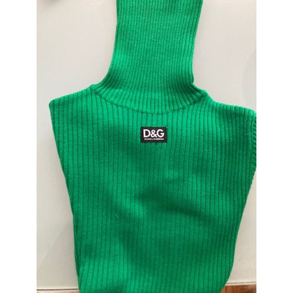 D&G Strick aus Wolle in Grün