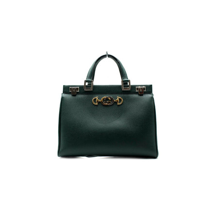 Gucci Zumi Bag Leer in Groen