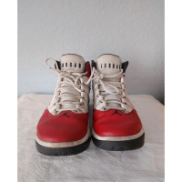Jordan Trainers Leather in Red