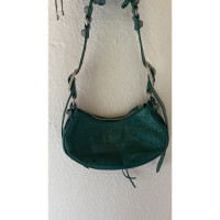 Balenciaga Le Cagole Bag in Pelle in Verde