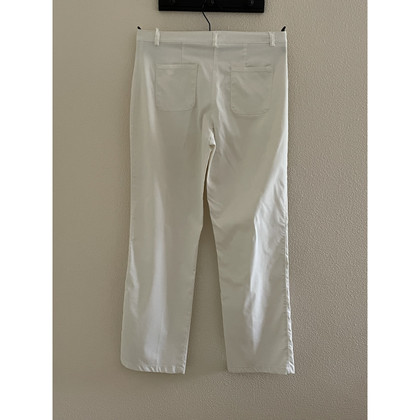 Fendi Paire de Pantalon en Blanc