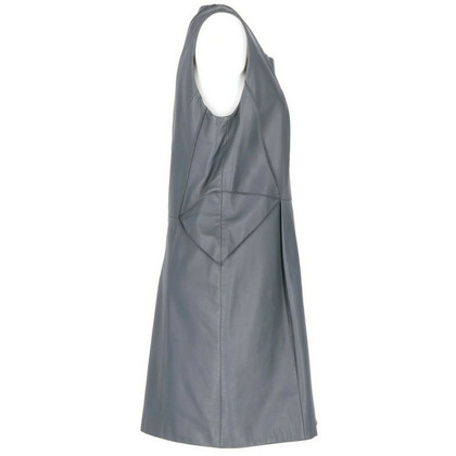 Cacharel Kleid aus Leder in Grau