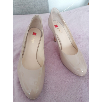 Högl Pumps/Peeptoes Patent leather in Beige