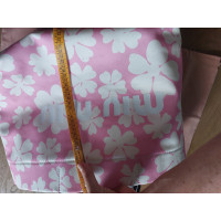 Miu Miu Shopper aus Baumwolle in Rosa / Pink
