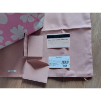 Miu Miu Shopper aus Baumwolle in Rosa / Pink