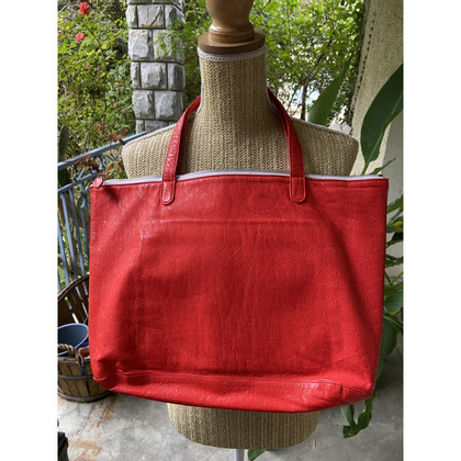 Courrèges Tote bag in Rosso