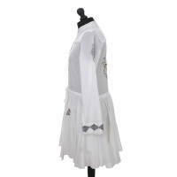 Zadig & Voltaire Vestito in Cotone in Bianco
