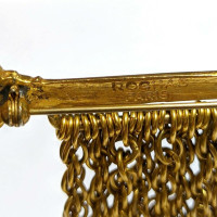 Rochas Brooch in Gold