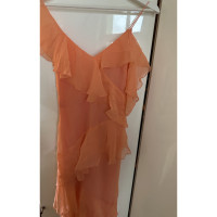Alice + Olivia Dress Silk in Orange