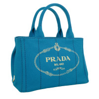 Prada Shopping Bag in Blau
