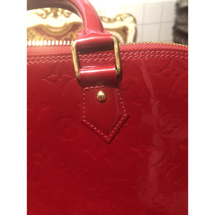 Louis Vuitton Alma GM38 Patent leather in Red